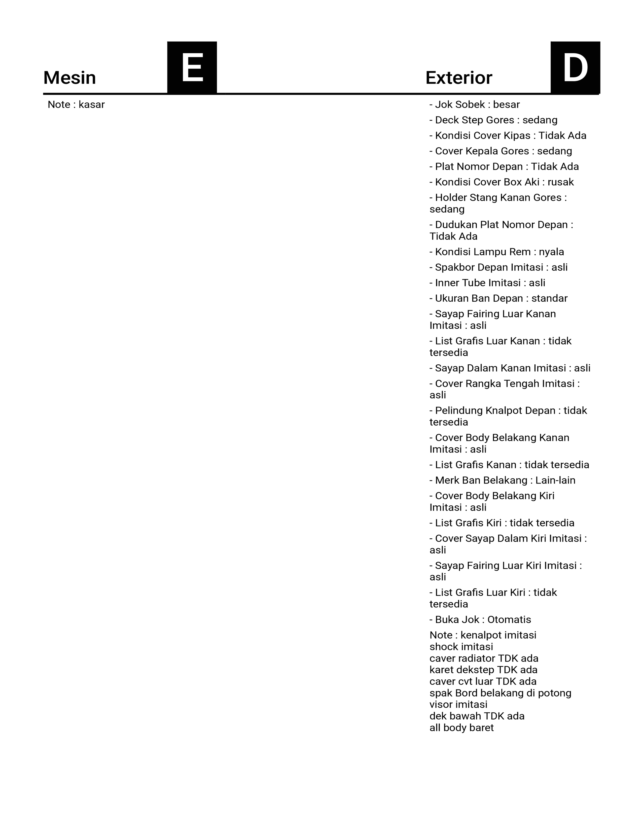 YAMAHA NMAX 155 NON ABS