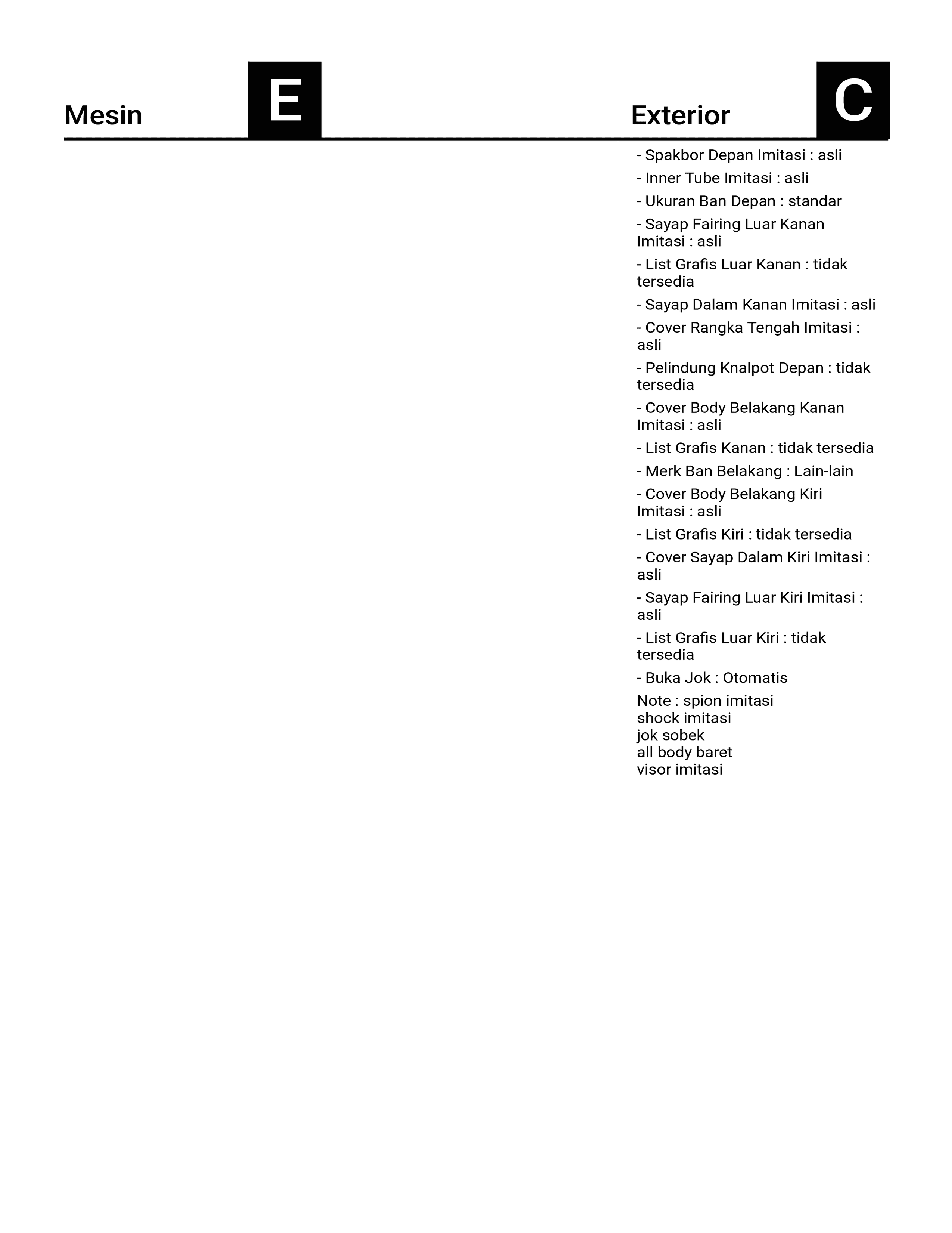 YAMAHA NMAX 155 NON ABS