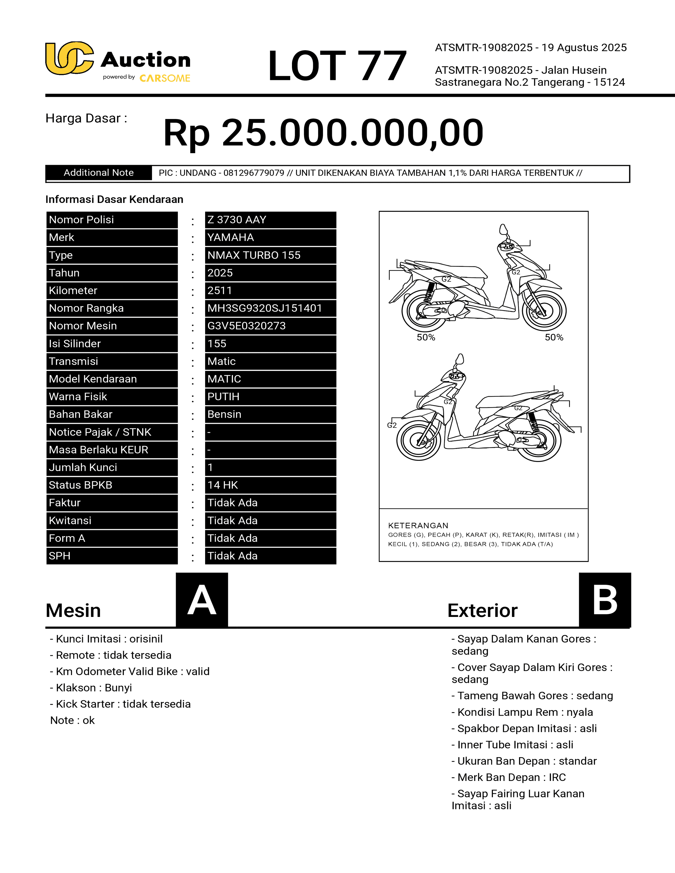 nama kendaraan