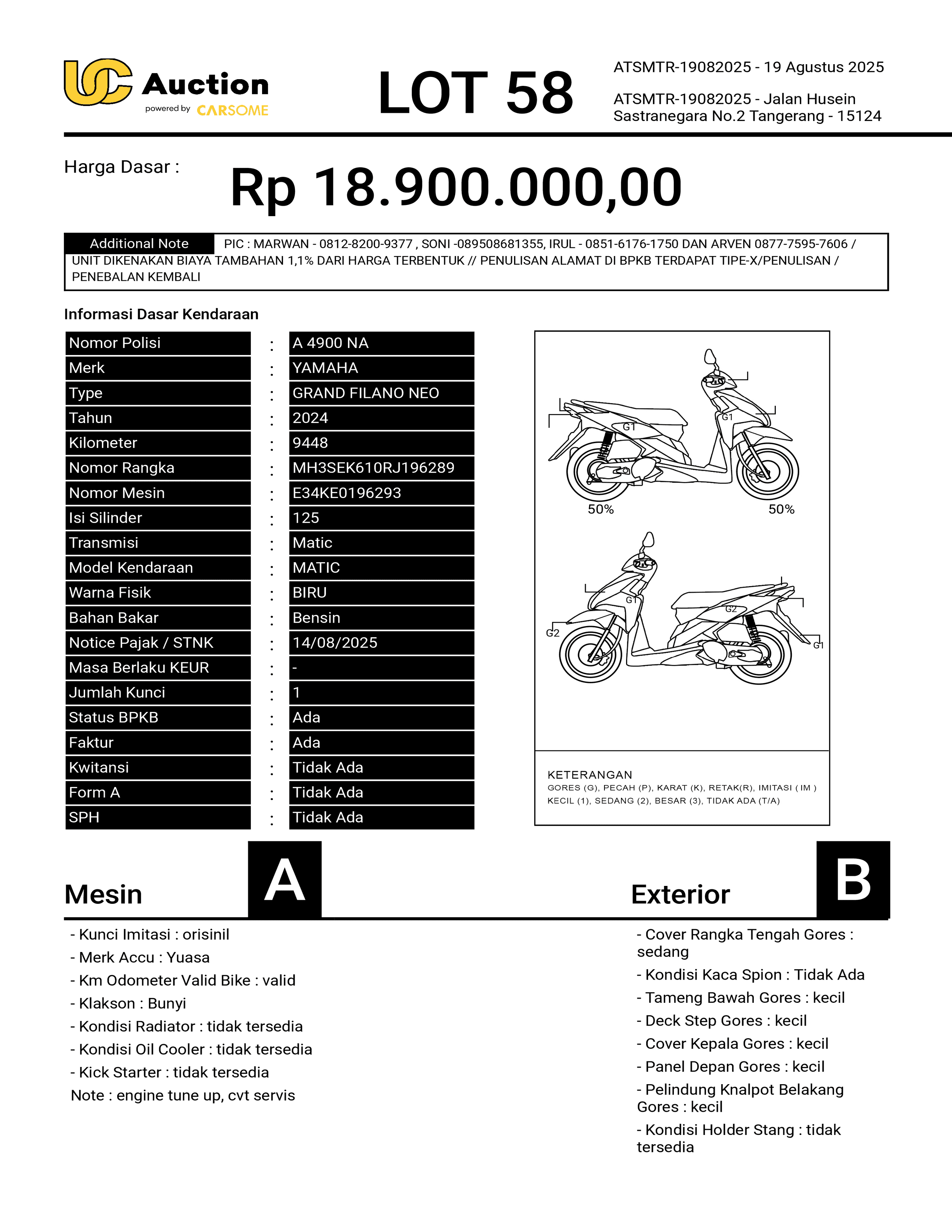 nama kendaraan