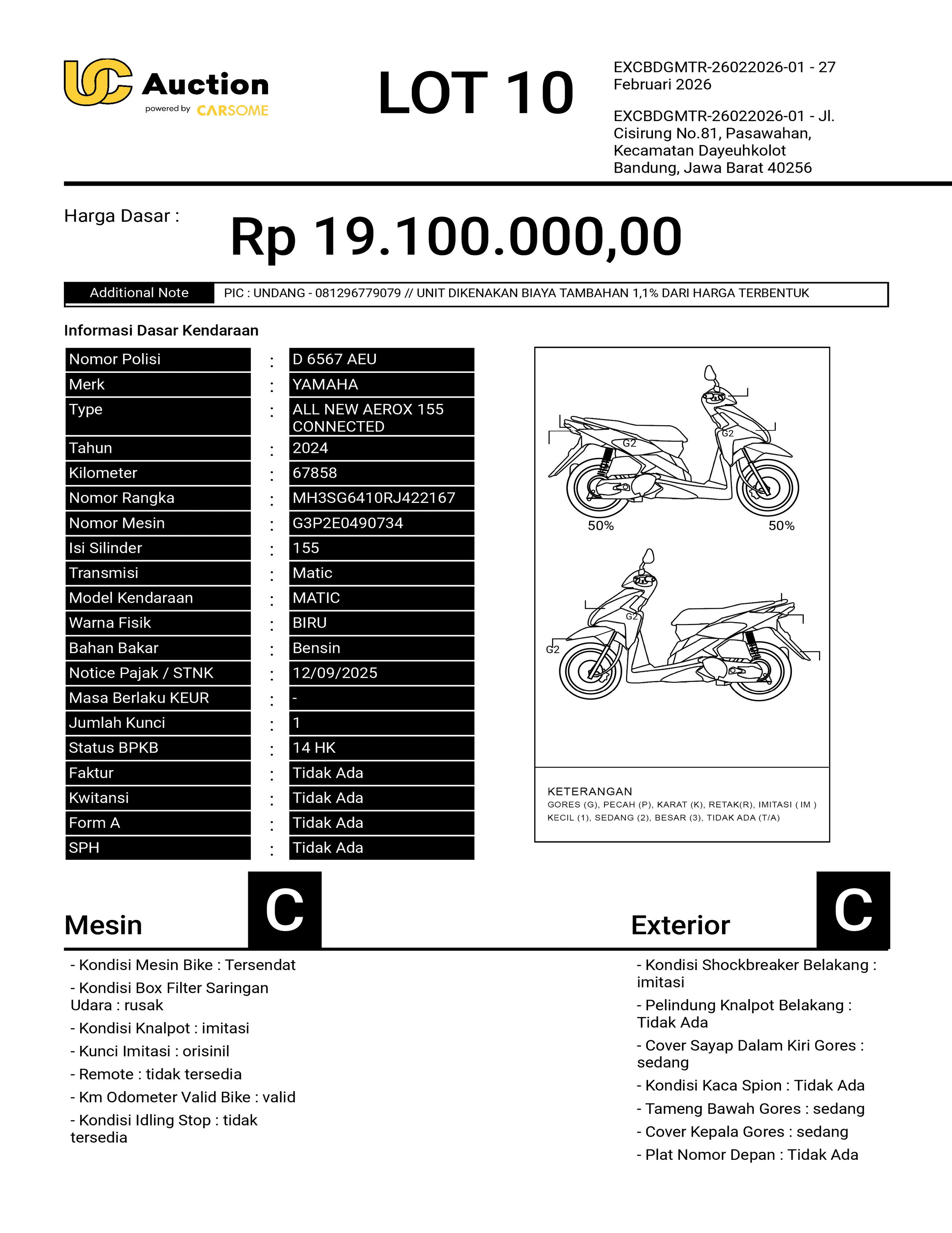 YAMAHA ALL NEW AEROX 155 CONNECTED