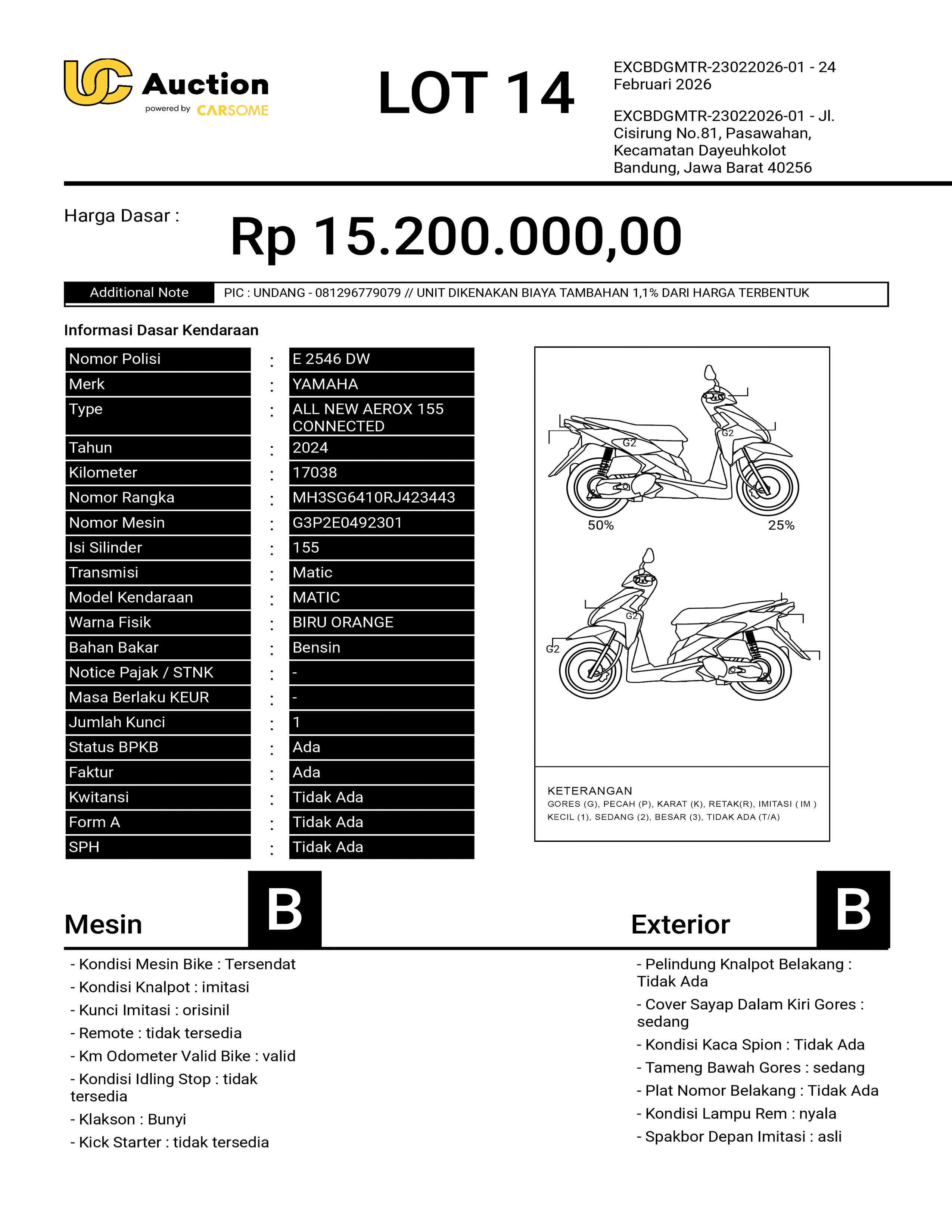 YAMAHA ALL NEW AEROX 155 CONNECTED