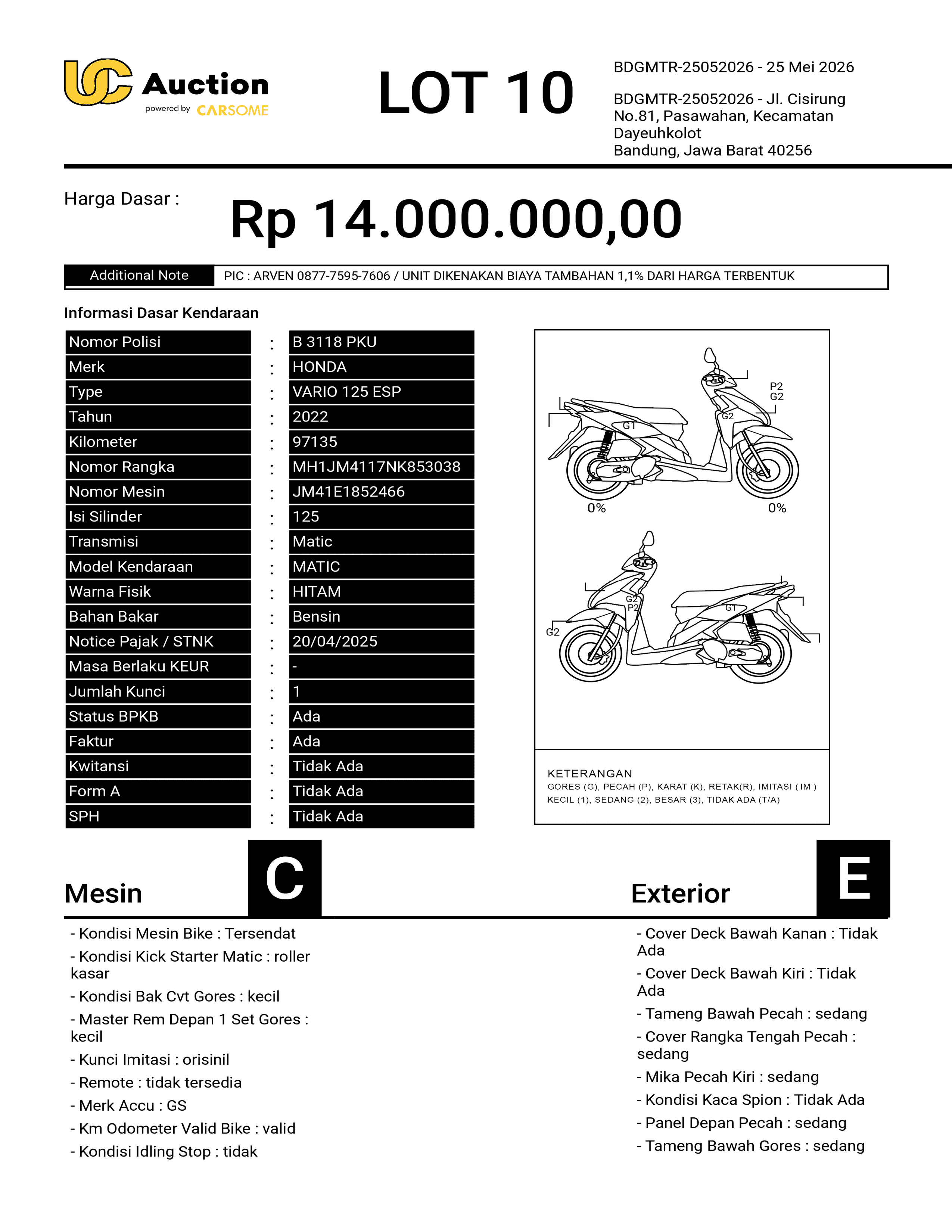HONDA VARIO 125 ESP
