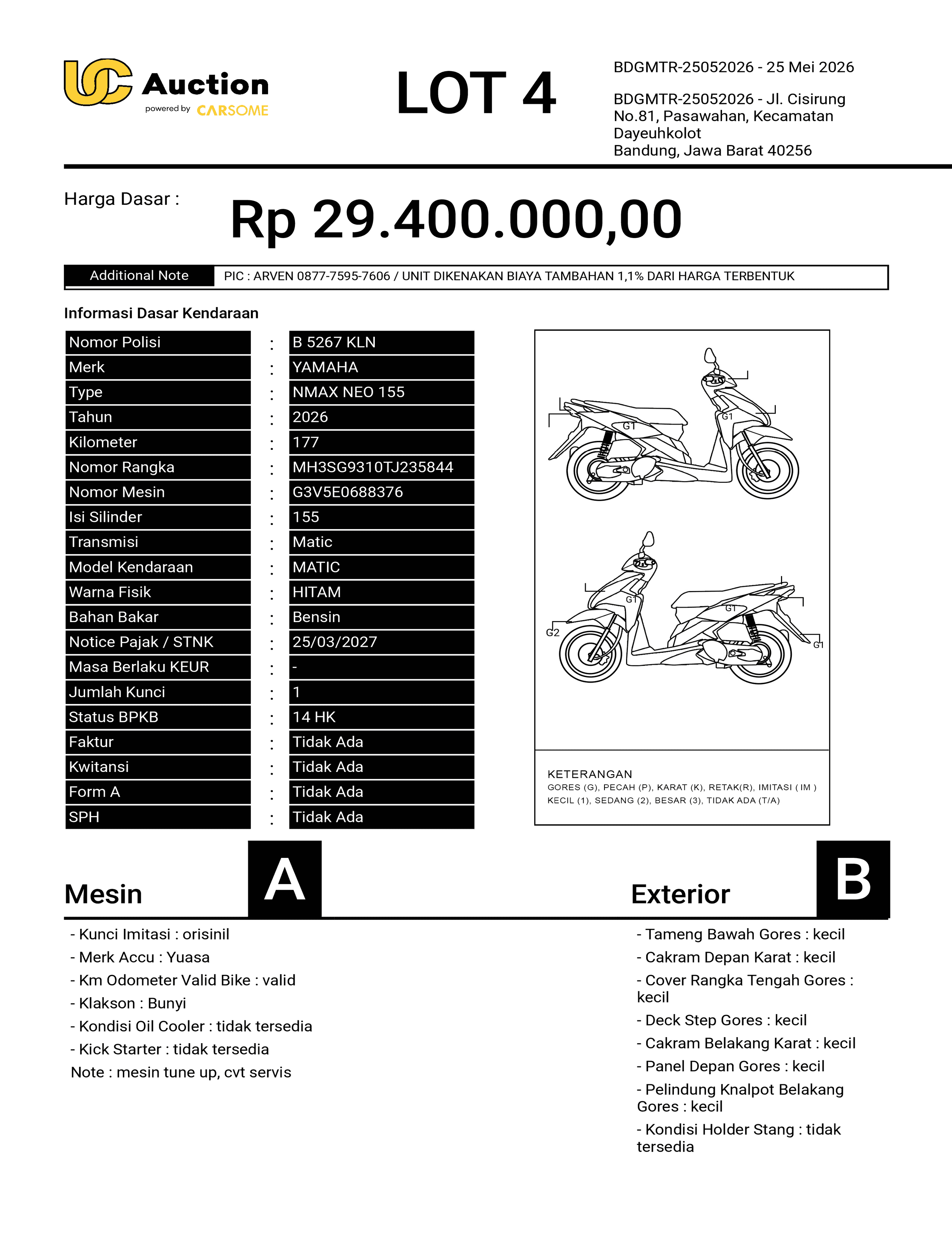 YAMAHA NMAX NEO 155